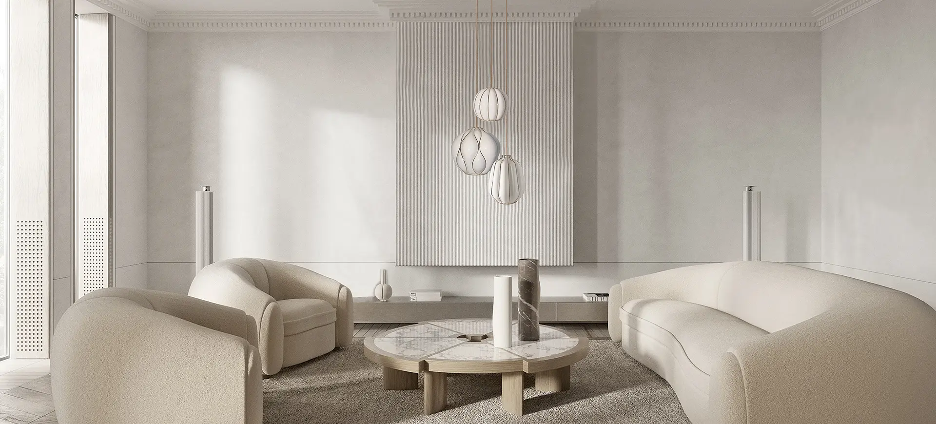 Lubiniai šviestuvai Concept Verre Casamance