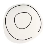 Vidaus kilimas LOOP IVORY ROUND. Fargotex