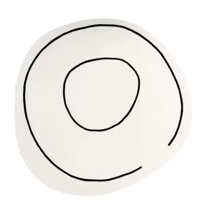 Vidaus kilimas LOOP IVORY ROUND. Fargotex